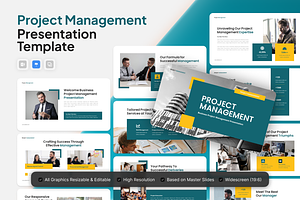 Business Project Management Keynote, a Presentation Template by Annora Studio