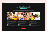 Dev NonProfit Charity React Template, a HTML Template by litoondev (Thumbnail 3 of 6)