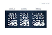 NORSHE - Sans Family, a Sans Serif Font by Olexstudio (Thumbnail 4 of 7)
