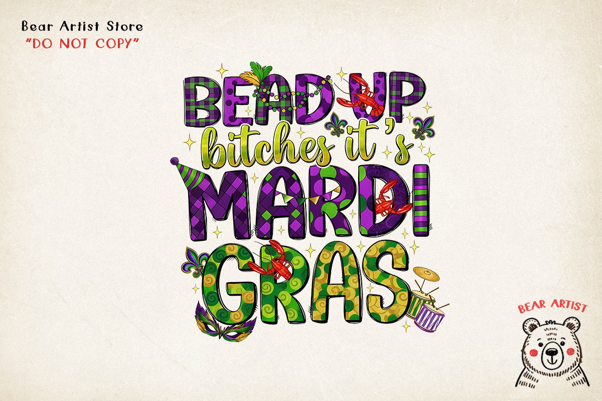 Mardi Gras Hand-drawn PNG Bundle, an Object Illustration by GlitterCraft (Photo 67 of 101)