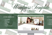 Wordpress Template for Coaches, a WordPress Template by Martalv Works (Thumbnail 1 of 5)