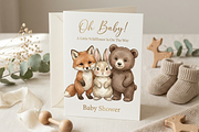 Woodland Baby Animals Illustrations, an Animal Illustration by youtoview (Thumbnail 7 of 15)