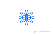 Abstract Network Tech Logo, a Branding & Logo Template by Vectorium Studio (Thumbnail 5 of 16)