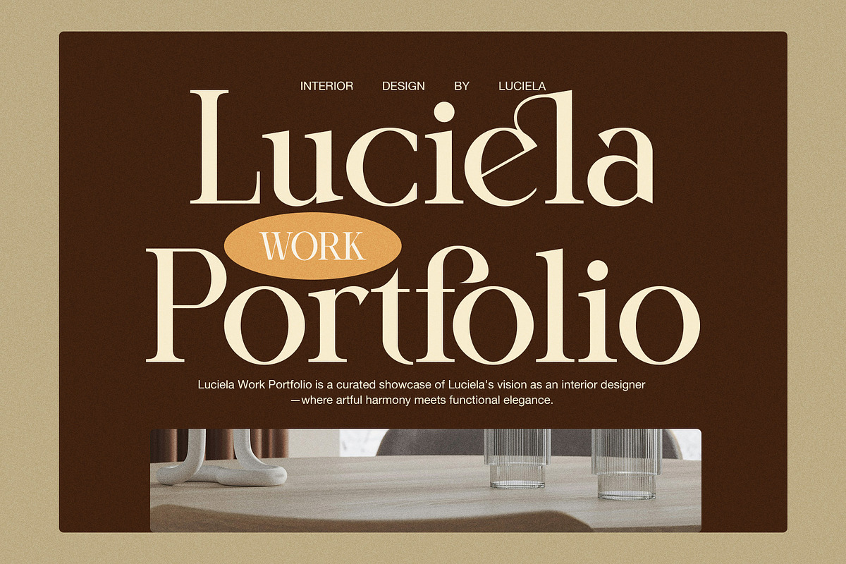 Encho Modern Serif Font, a Serif Font by Graphicxell (Photo 3 of 8)