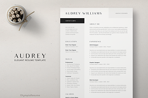 Resume Template Audrey