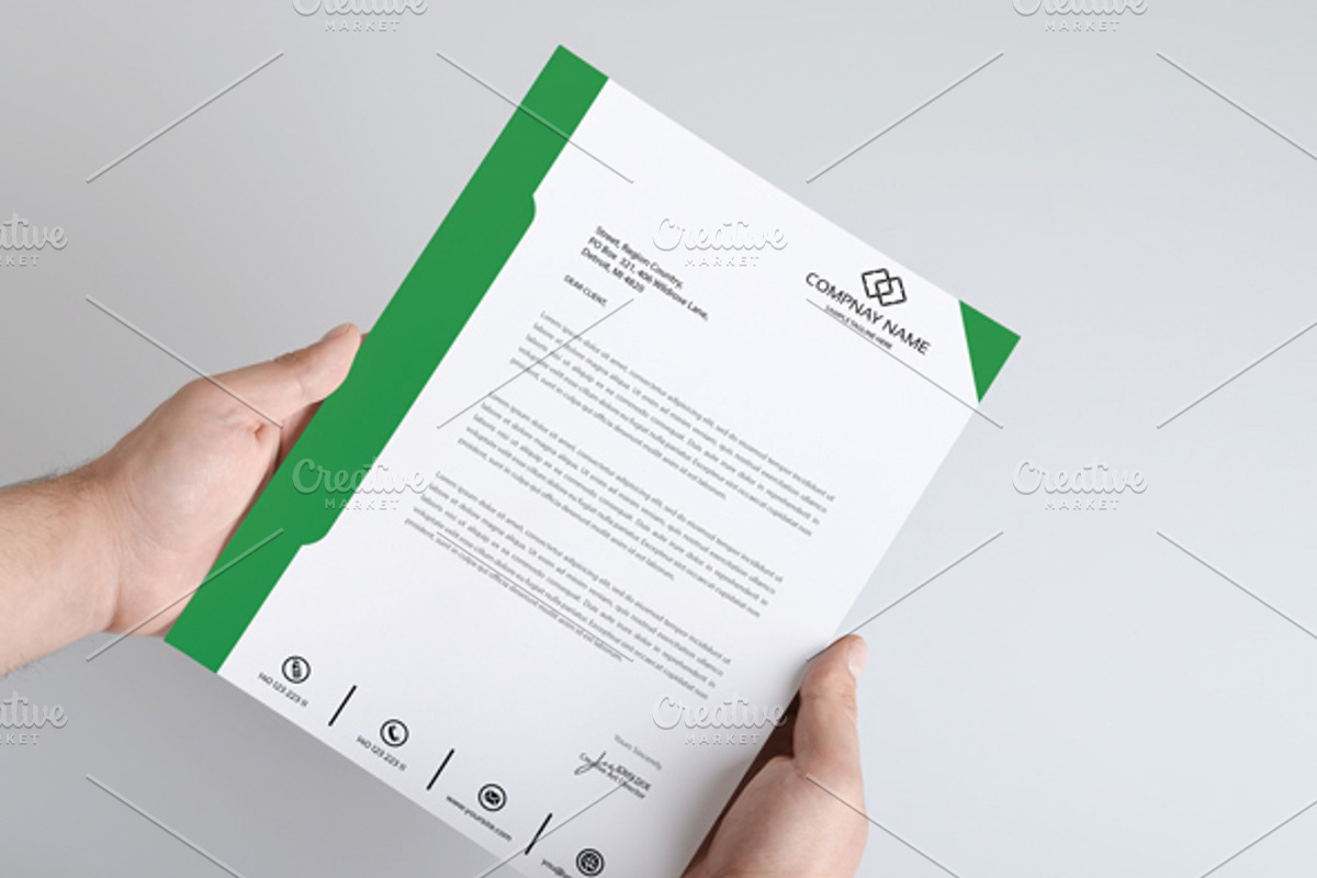 Best Letter Head Template, a Stationery Template by Zia Grfx (Photo 5 of 5)