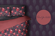 Protea Tropical Pattern, a Pattern Graphic by watercolor kamill (Thumbnail 7 of 12)