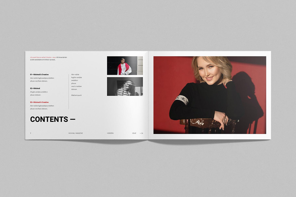 Fashion Magazine Template | Canva, a Magazine Template by ElvinPrint (Photo 4 of 15)