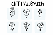 Gift Halloween | Symbols Fonts, a Symbol Font by Sirinart (Thumbnail 4 of 6)