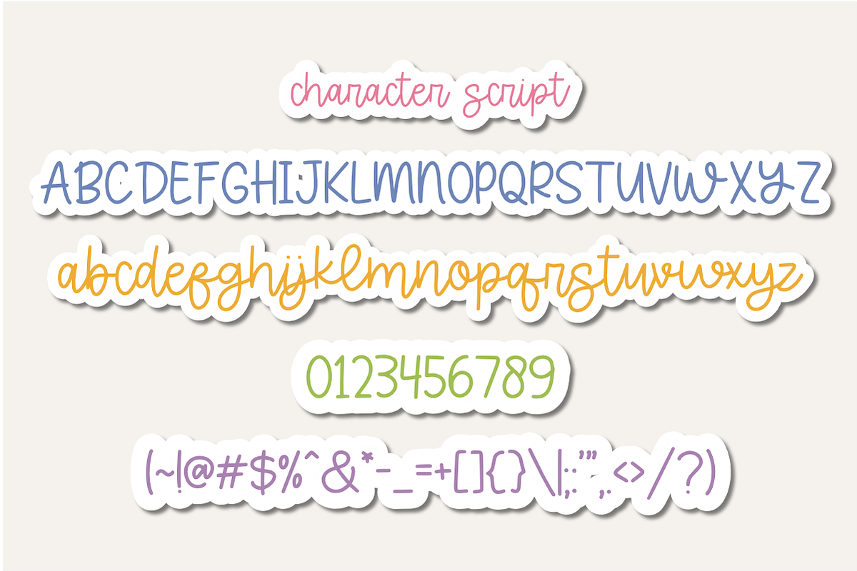 Chick Garden - Fun Mix Font Duo, a Handwritten Font by SaktiAvellin (Photo 8 of 9)