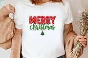 Merry Christmas PNG, a Seasonal Illustration by CraftArtStudio (Thumbnail 3 of 4)
