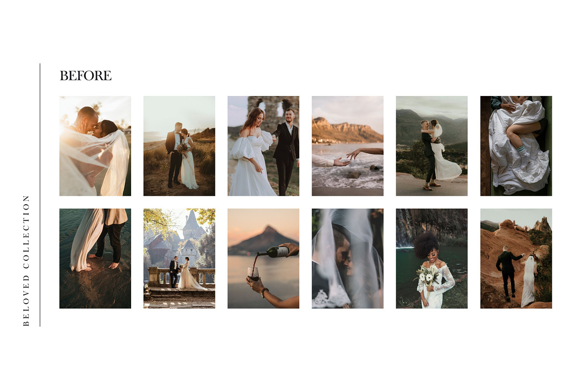 5 Beloved Wedding Lightroom Presets, a Preset Add-On by TheWayfarerShoppe (Photo 3 of 17)