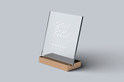 Glass Sign Stand Mockup, a Product Mockup by Graphicsfuel (Thumbnail 2 of 10)