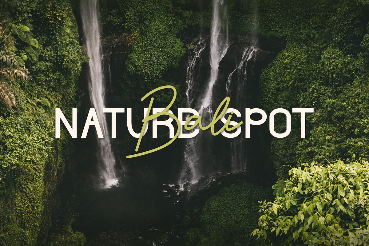 Bali Culture Font Duo, a Sans Serif Font by Lightsense (Photo 7 of 13)