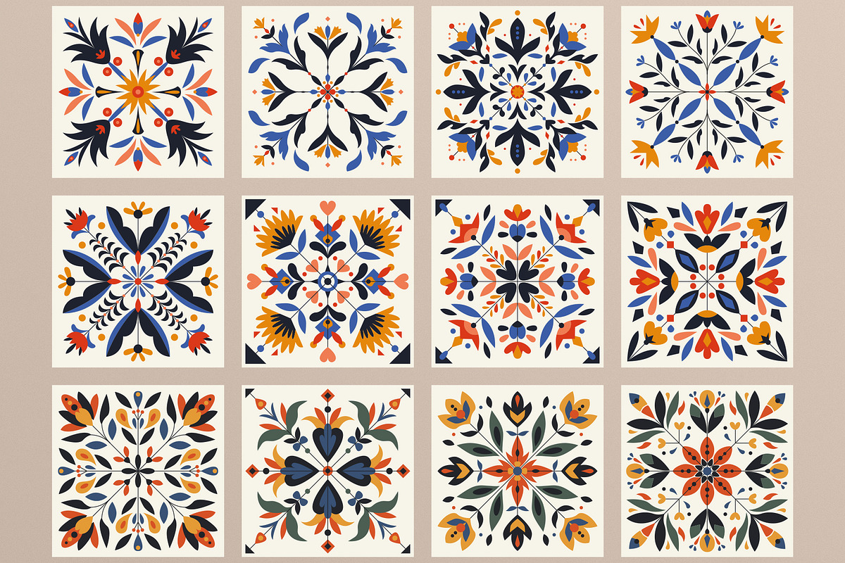 ORNAMENT - prints & patterns, a Decorative Illustration by Anna.Klets (Photo 5 of 11)