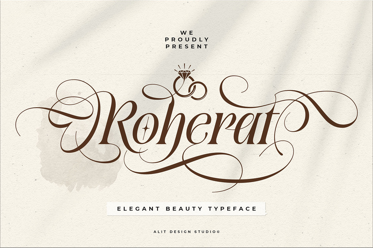Roherat Typeface, a Serif Font by alit design (Photo 1 of 20)