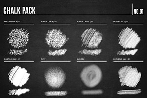 Chalk Brush Pack For Procreate