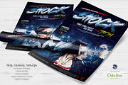 Shock Flyer Template, a Flyer Template by Amorjesu.com (Thumbnail 2 of 4)