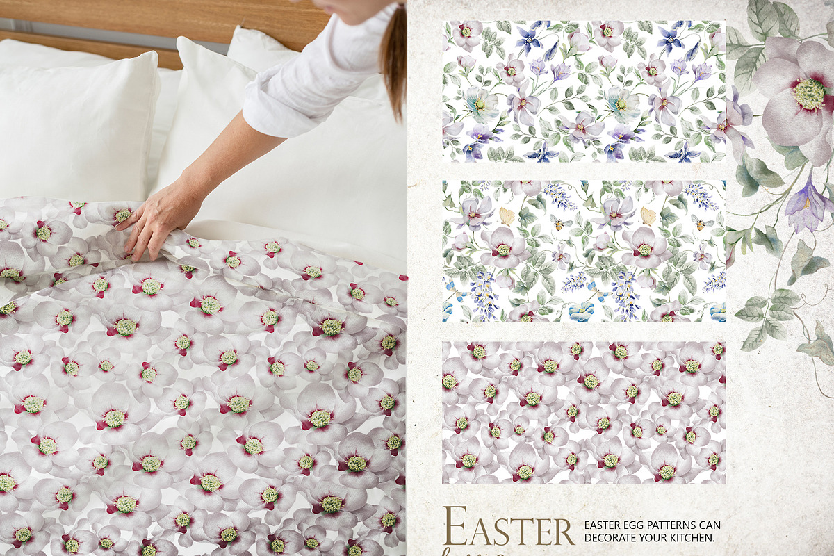 Easter clip art set, a Decorative Illustration by RushkinaAntonina (Photo 9 of 10)