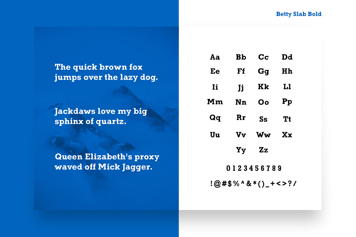 Betty Slab - An Organic Slab Serif preview 7