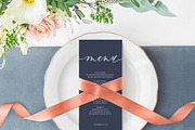 Modern We Do Script Navy Blue, an Invitation Template by Inkpower (Thumbnail 5 of 7)