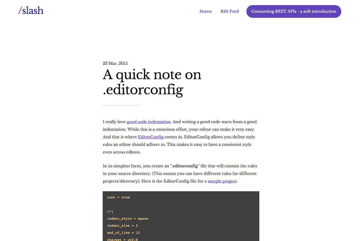 Slash, a HTML Template by Opeyemi O. (Photo 2 of 2)
