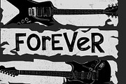 VECTOR SET OF 12X ROCK&ROLL GRAPHICS, an Illustration by ulasokuyucu (Thumbnail 5 of 13)