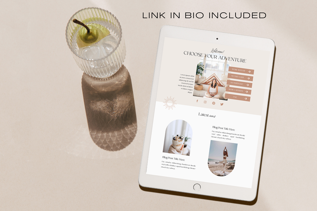 Claudia Boho Showit Website Template, a Templates & Theme by Studio Zash (Photo 9 of 10)