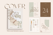 Planner 2024 Self-Growth CANVA PS, a Magazine Template by Eviory (Thumbnail 4 of 27)