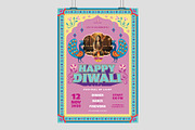 Diwali Flyer Template, a Flyer Template by BrandPacks (Thumbnail 3 of 5)