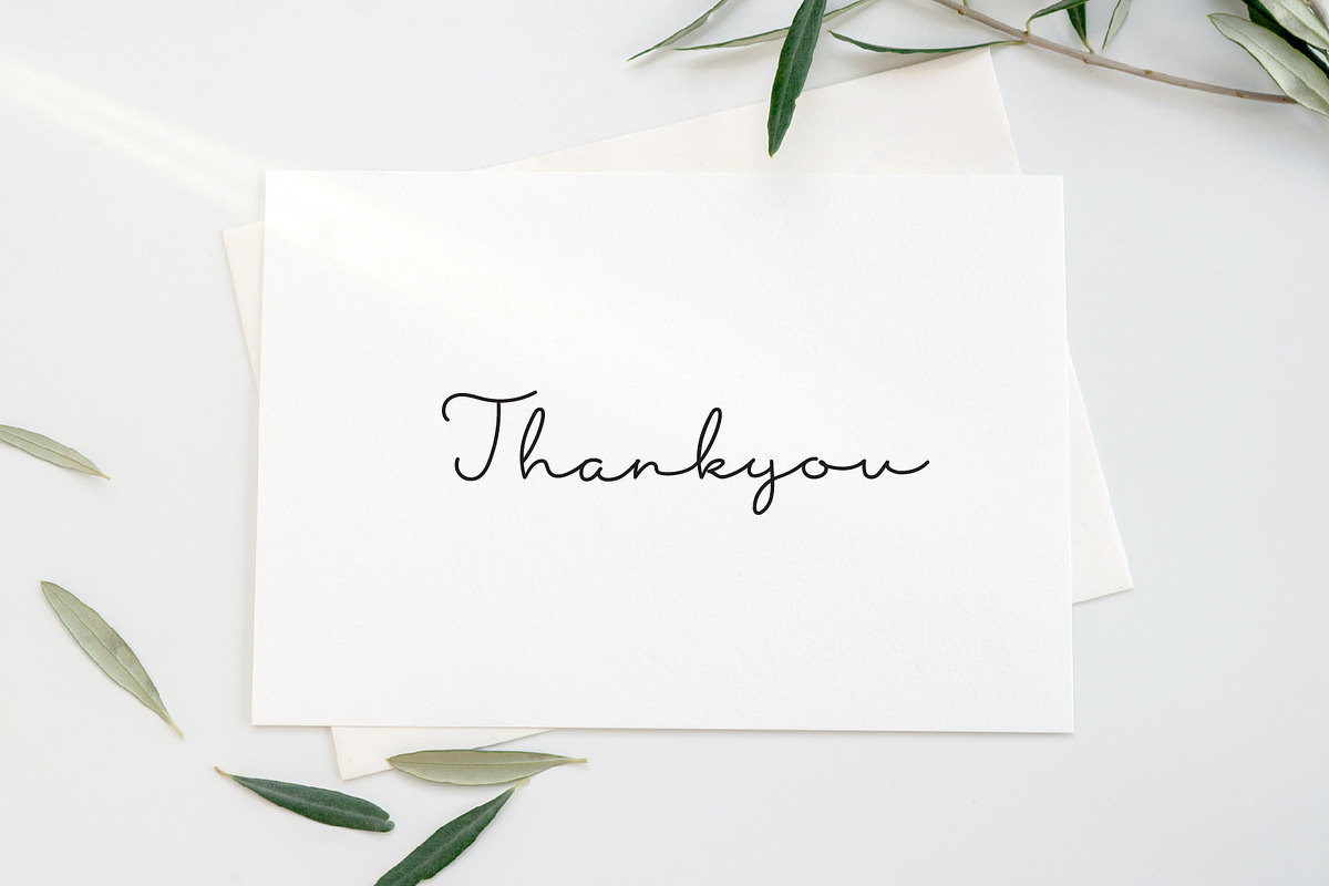 Arunika | Handwriting Font, a Script Font by MustofaCreative (Photo 2 of 5)