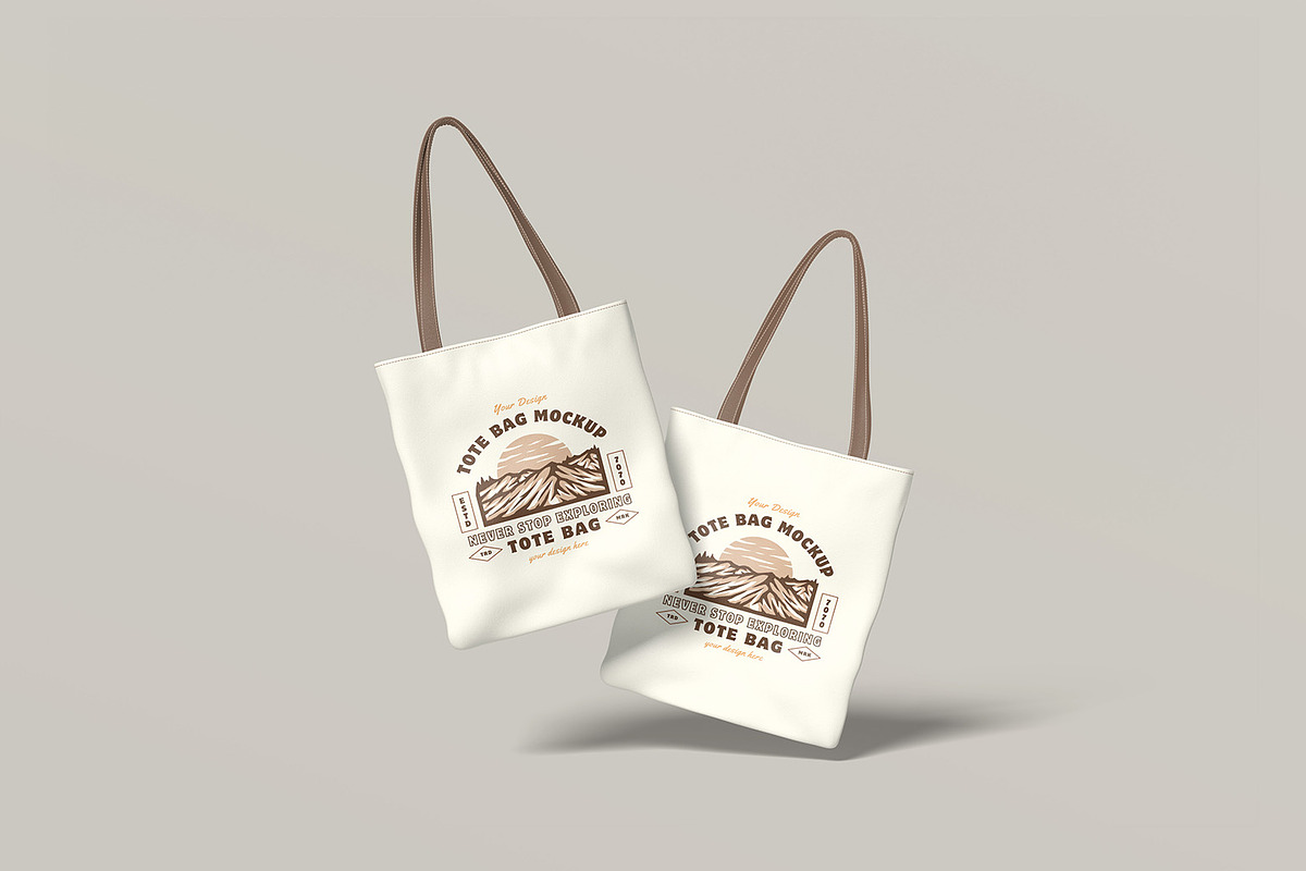 Tote Bag Mockup, an Advertising Mockup by graphicsecond (Photo 4 of 6)