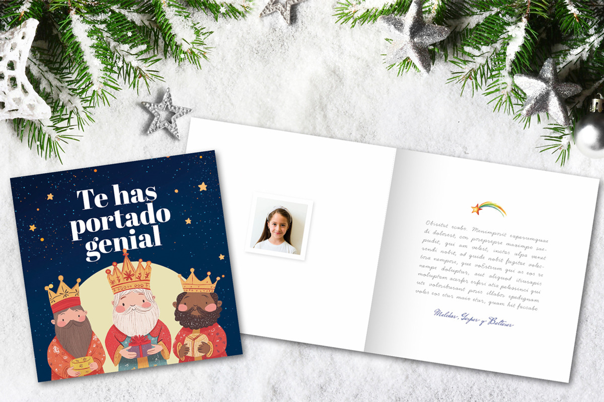 Reyes Magos Gift Voucher, a Print Template by McLittle Stock (Photo 1 of 5)