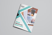 Creative Blue Bifold Brochure, a Brochure Template by ZAAS (Thumbnail 3 of 8)