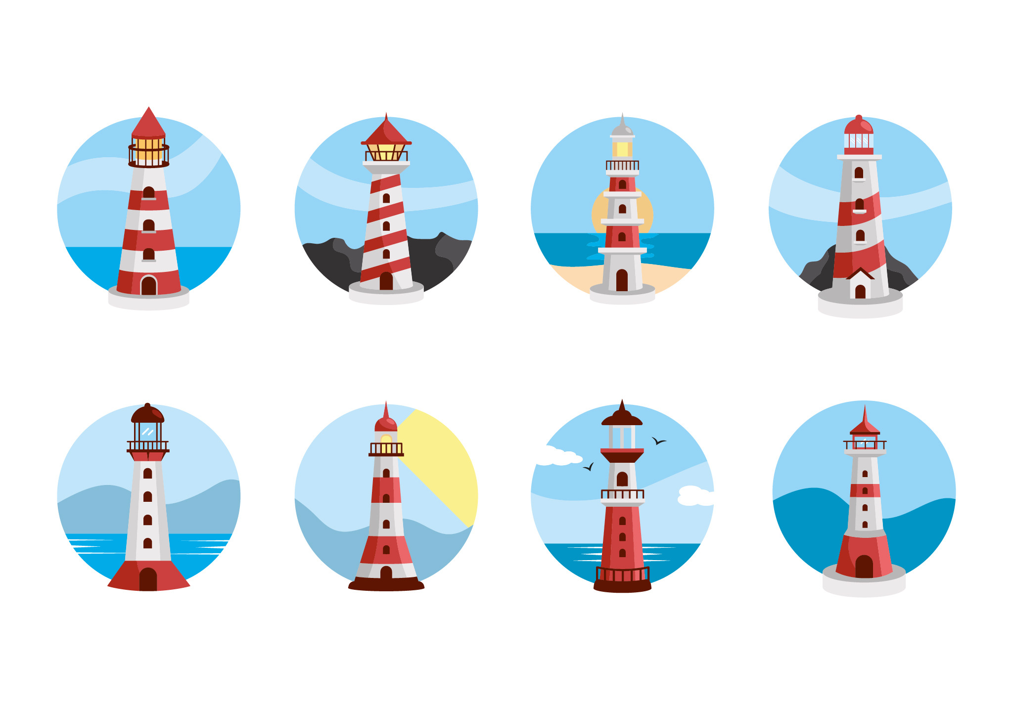 Lighthouse Scenic Collection, a Templates & Theme by studiogstock