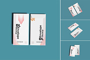 Dl Envelope Mockup, a Product Mockup by seulangagraphic (Thumbnail 1 of 5)