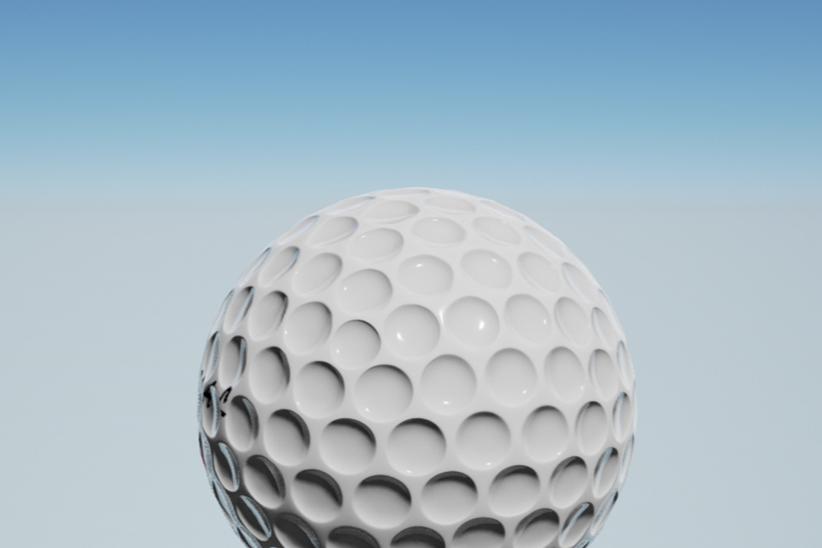 Golf Ball Low Poly, a Plants & Tree 3D Model by Daniel Mikulik (Photo 18 of 18)