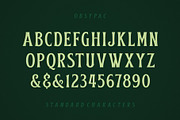Obsypac | Vintage Serif, a Serif Font by Twicolabs Fontdation (Thumbnail 6 of 9)