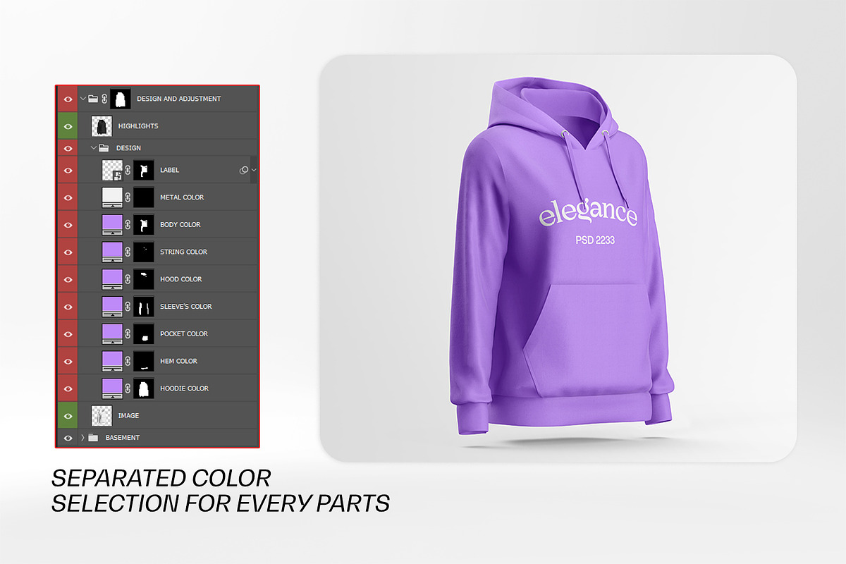 Woman's Hoodie Mockup, a Hoody Mockup by RamStudio2 (Photo 9 of 10)