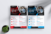 Corporate Theme Business Flyer Templ, a Flyer Template by Graphiexperto (Thumbnail 1 of 6)