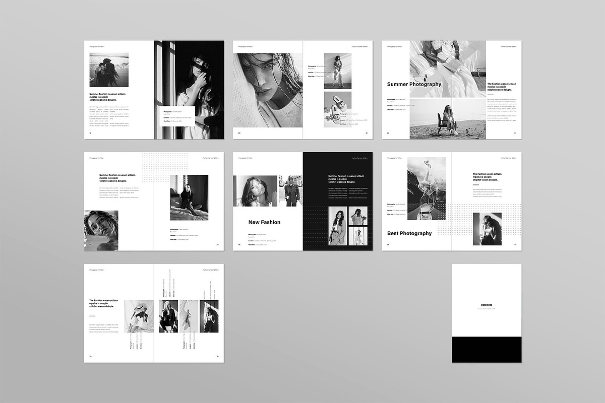 Photography Portfolio Template, a Brochure Template by ElvinPrint (Photo 14 of 14)