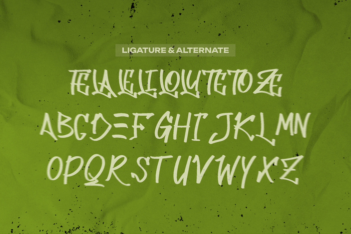 Zens King | Graffiti Marker, a Handwritten Font by gracetype_studio (Photo 11 of 12)