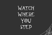 Recluse Spider Font - Halloween Font, a Handwritten Font by Beck McCormick (Thumbnail 2 of 10)