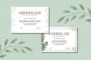 5 Organic Certificates Templates, a Templates & Theme by TemplateCastleStore (Thumbnail 2 of 9)