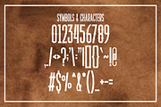 Huntaron, a Serif Font by lelevien (Thumbnail 5 of 5)