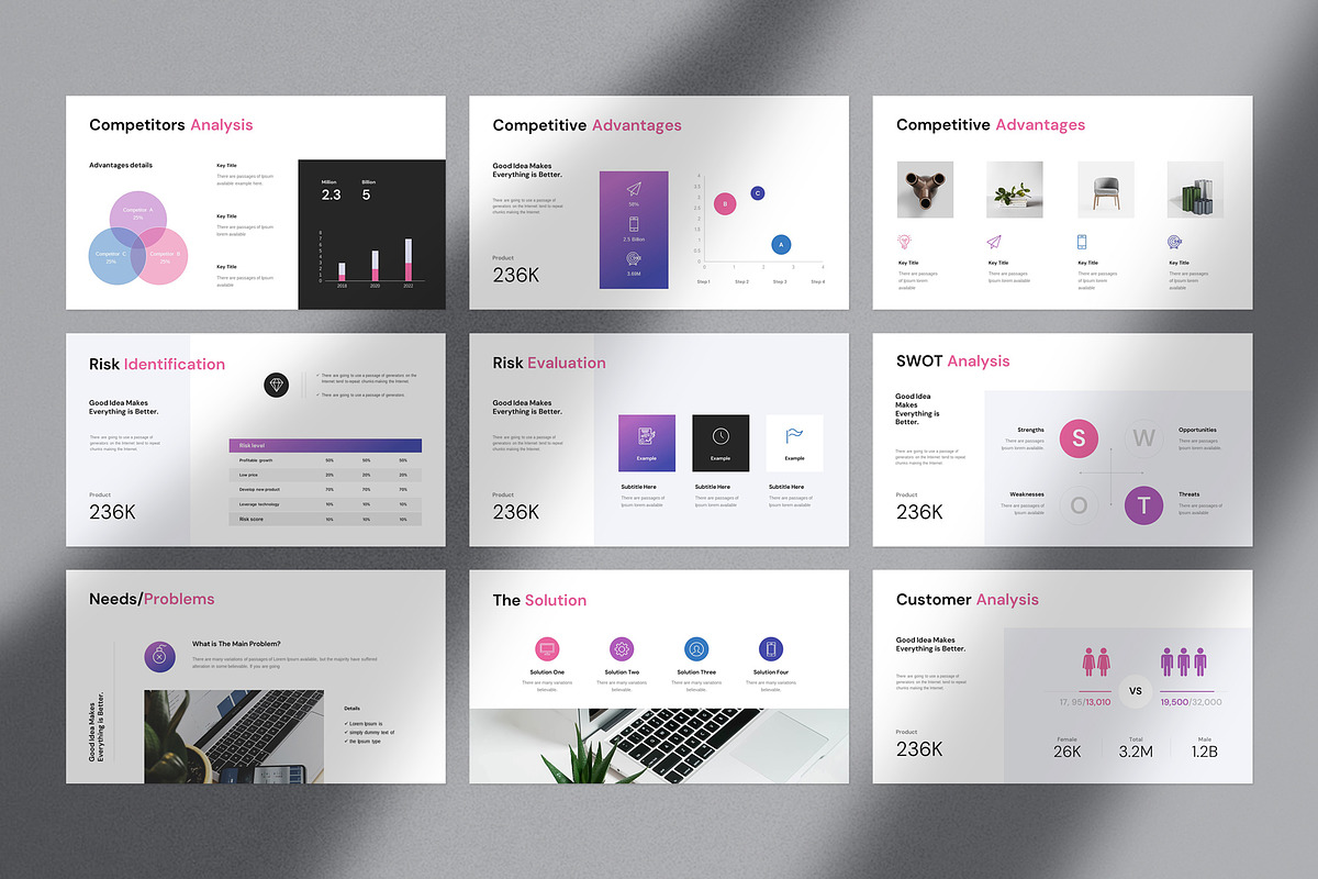 Business Plan Presentation Template preview 5