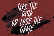 Crawn Migeos Brush Display Font, a Handwritten Font by Maulana Creative (Thumbnail 5 of 8)