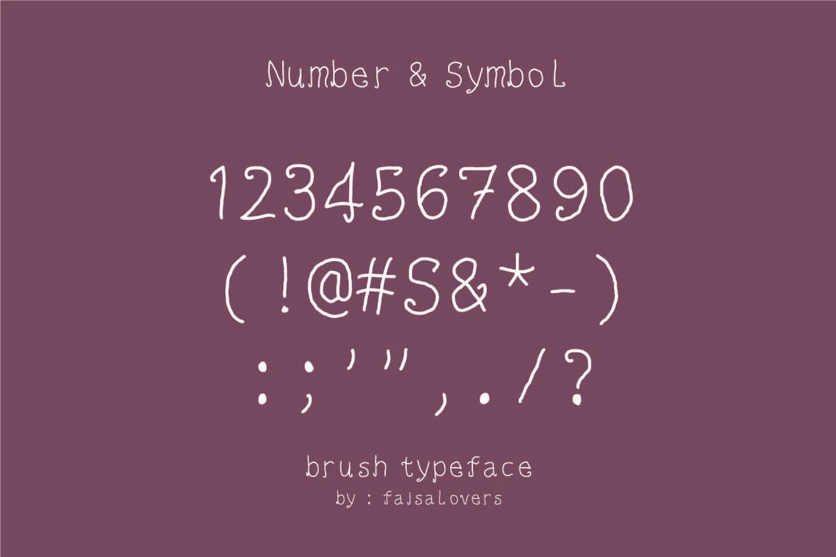Astuti font preview 5