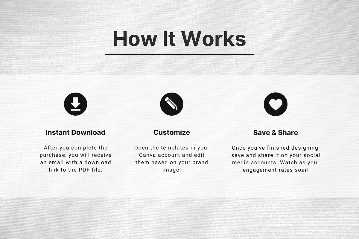 White & Gold Social Media Bundle Kit, a Social Media Template by DigiPax (Photo 9 of 10)