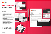 Stationery Mockup Sets, an Advertising Mockup by Artnivora.Std (Thumbnail 1 of 4)
